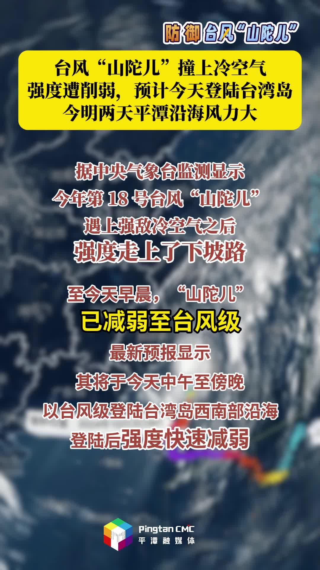 臺風“山陀兒”撞上冷空氣！