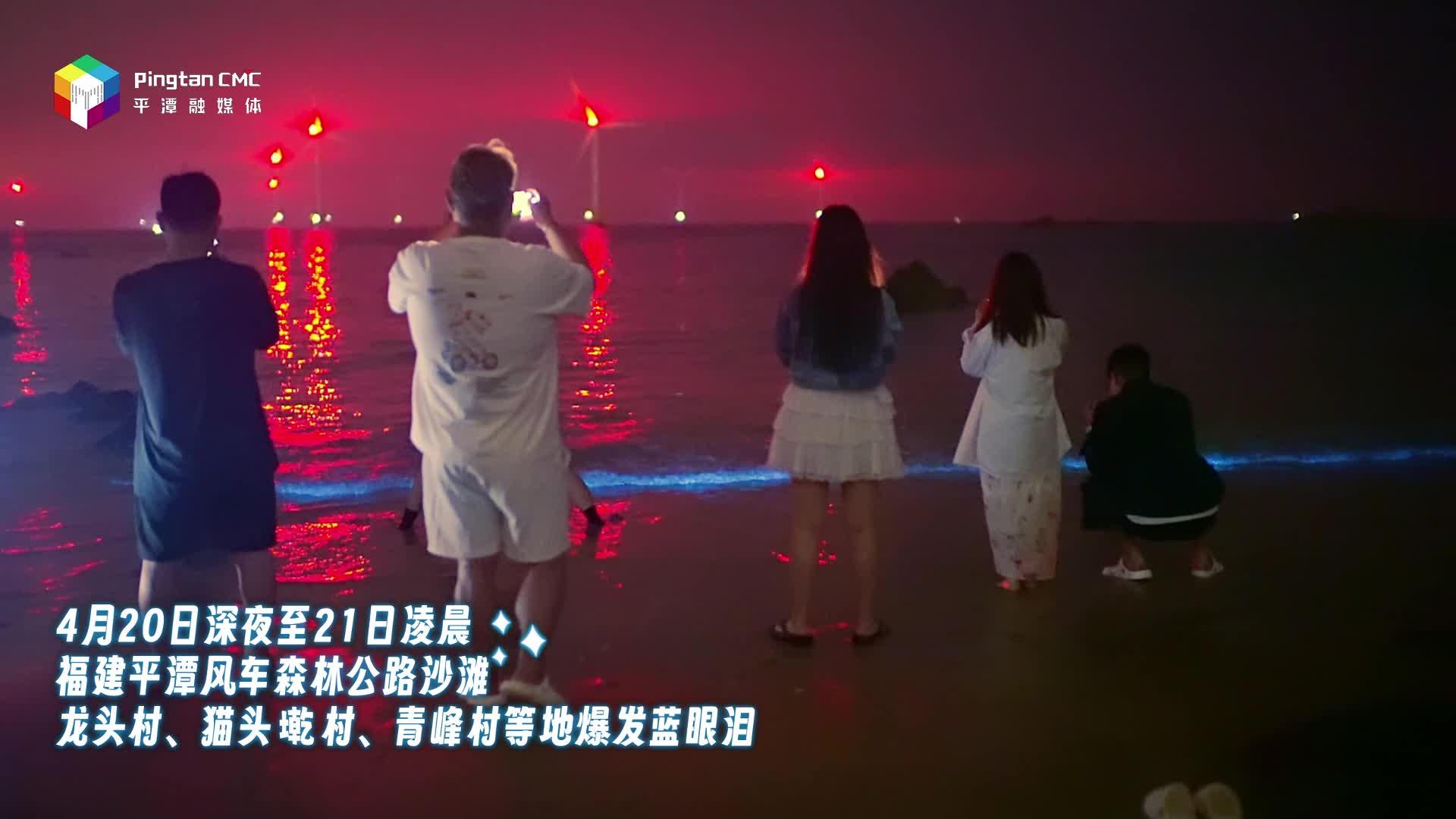 福建平潭開啟浪漫模式，多地爆發(fā)藍(lán)眼淚！